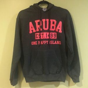 Women’s small Aruba EST. 1499 Hoodie sweatshirt